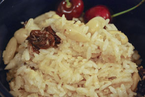 ARROZ AL COCO CON FRUTOS SECOS