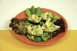 Palta rellena con mayonesa 1