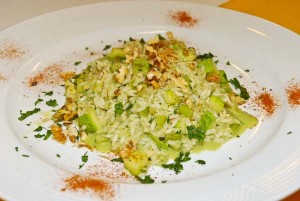 risotto verde con nueces web