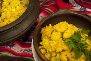 Quinoa con Hortalizas y Camarones web