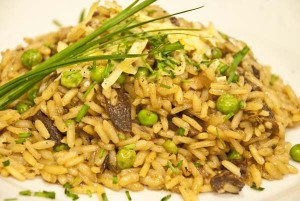 arroz con panceta ahumada hongos arvejas y azafran web