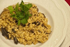 risotto con hongos con manteca de trufa web